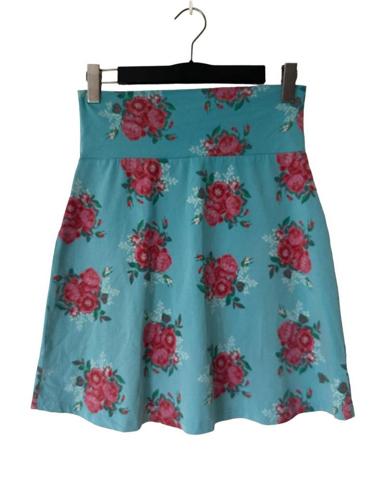 Tante Betsy rok M, Kleding | Dames, Rokken, Zo goed als nieuw, Blauw, Knielengte, Ophalen of Verzenden