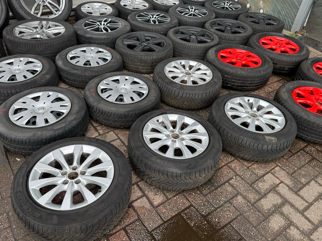 Partij velgen, Ophalen, Gebruikt, 16 inch, Banden en Velgen
