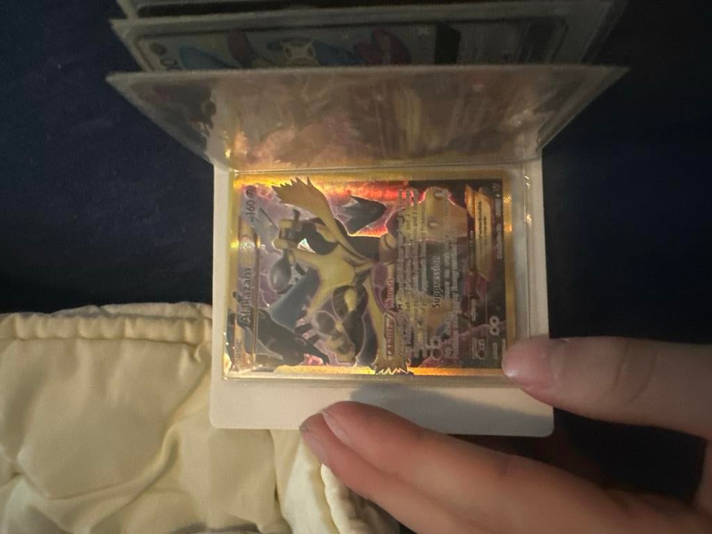 Oude Pokémon kaarten collectie, Ophalen of Verzenden, Zo goed als nieuw, Meerdere kaarten, Foil