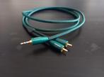 AUDIOQUEST EVERGREEN 3.5MM-RCA HIGH-END INTERLINK-CABLE 1.5M, Ophalen of Verzenden, Zo goed als nieuw, Minder dan 2 meter, Interlink-kabel