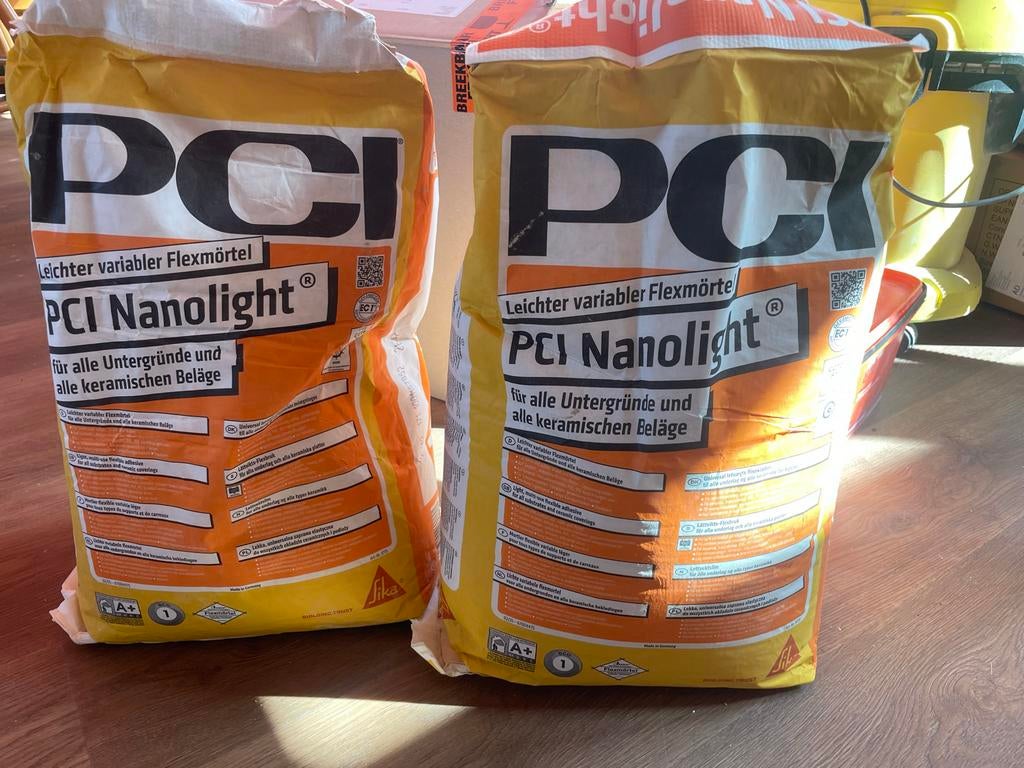 Voegmortel, Ophalen, Minder dan 20 cm, Minder dan 5 m², Overige materialen