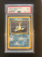 10/62 fossil lapras 1st psa 9, Ophalen of Verzenden, Zo goed als nieuw, Foil