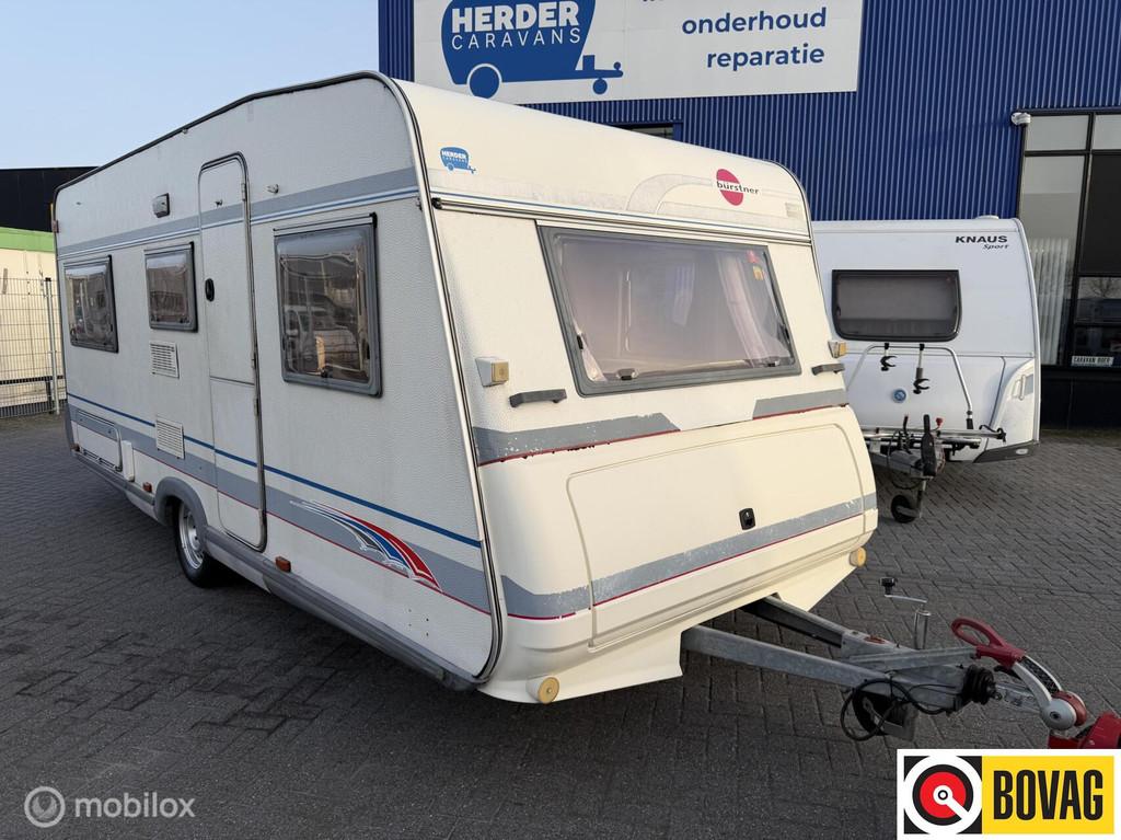 Buerstner Scala 5021 Voortent Bouwjaar 1996, Caravans en Kamperen, Bedrijf, Bürstner, Tot en met 4, 1000 - 1250 kg