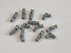 Partij 12x nieuwe licht grijze Lego Technic Universal Joint