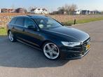 Audi A6 3.0 TDI V6 Avant Quattro S-line DISTR. K. VERV., Auto's, Audi, Automaat, Euro 5, Zwart, 2000 kg
