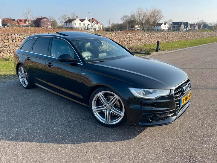 Audi A6 3.0 TDI V6 Avant Quattro S-line DISTR. K. VERV., Auto's, Audi, Particulier, A6, 4x4, ABS, Achteruitrijcamera, Adaptive Cruise Control