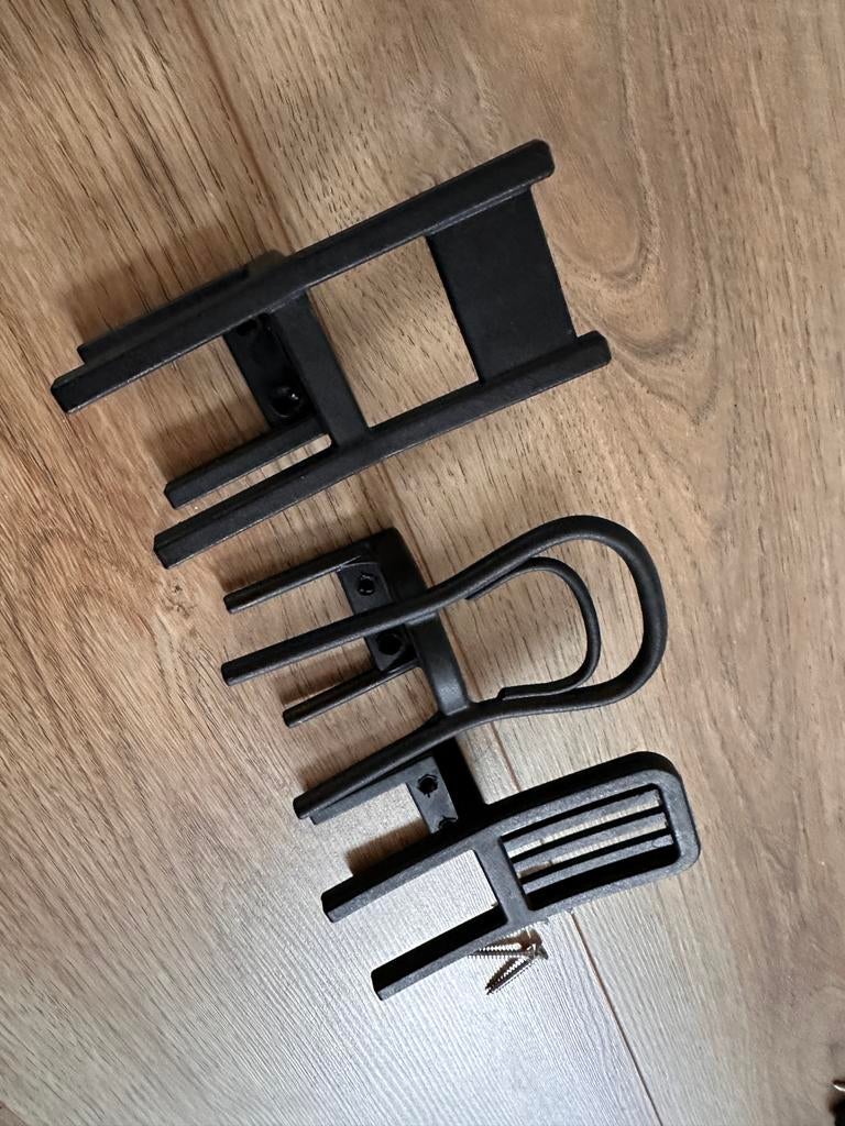 IKEA FJANTIG haakjes - set van 3 stoelhaakjes, Ophalen of Verzenden, Zo goed als nieuw, Metaal, Wandhaken