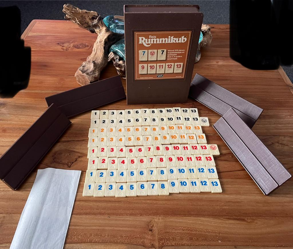 Handige mini Rummikub spel voor vakantie in caravan camper, Hobby en Vrije tijd, Gezelschapsspellen | Overige, Een of twee spelers