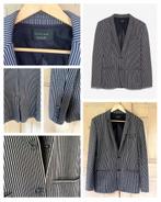 Zara man blazer seersucker travel L als nieuw 48/50, Ophalen of Verzenden, Zo goed als nieuw, Maat 48/50 (M), Blauw