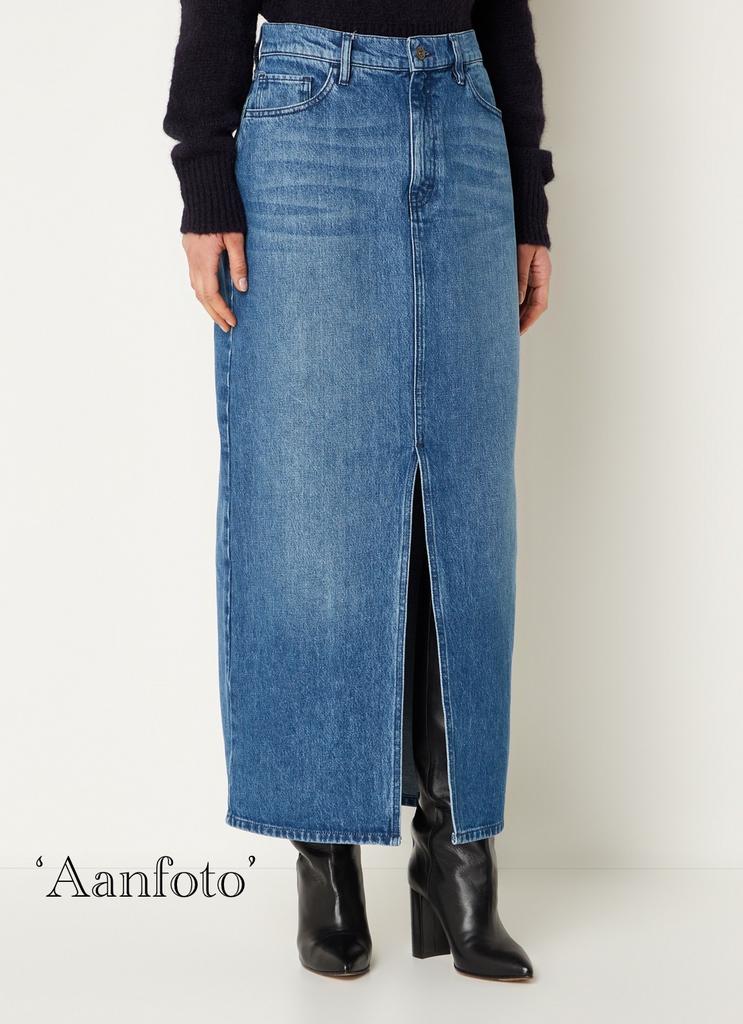 By Bar Sis spijkerrok jeansrok maat L, Blauw, Maat 42/44 (L), Ophalen of Verzenden, Zo goed als nieuw