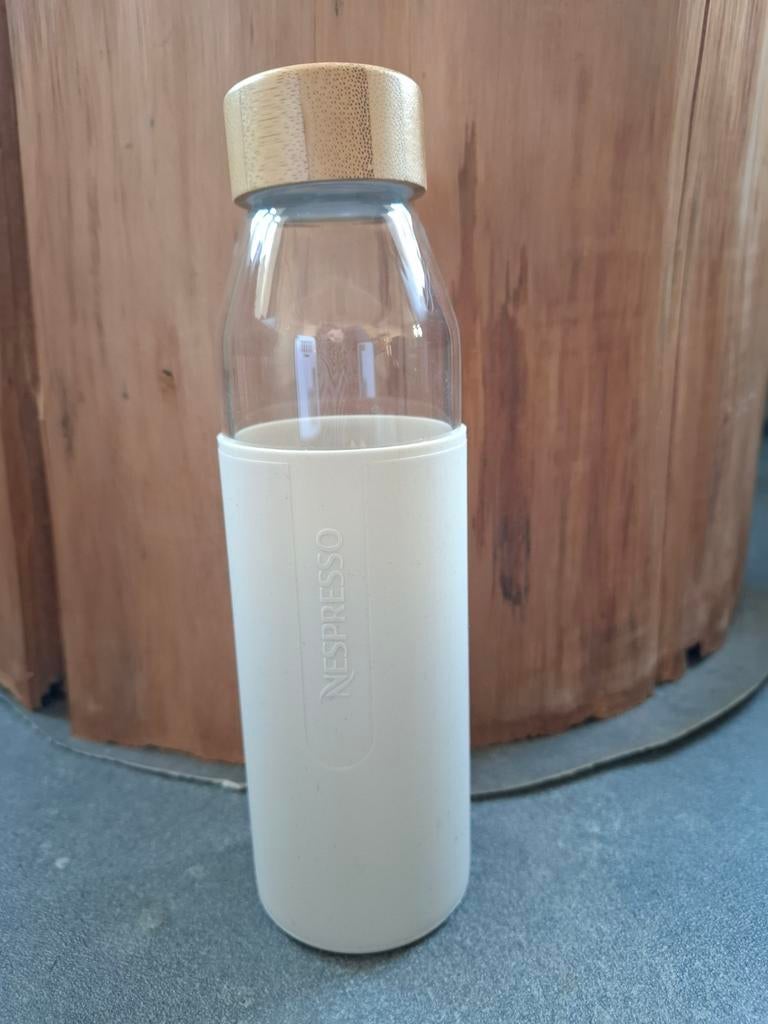 Nespresso glazen waterfles, Ophalen of Verzenden, Gebruikt