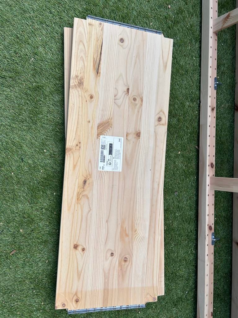 IKEA Ivar stellingkast onderdelen - planken en staanders, Ophalen, Gebruikt