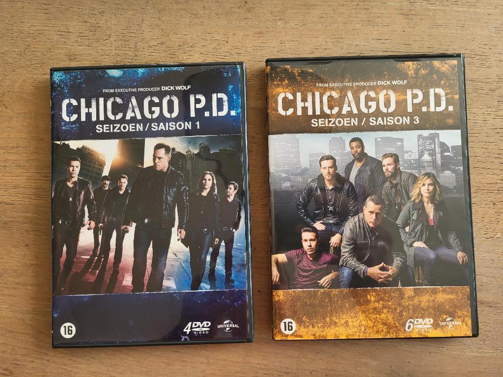 DVD Chicago P.D. seizoen 1 en 3!, Vanaf 12 jaar, Ophalen of Verzenden, Zo goed als nieuw, Actie en Avontuur