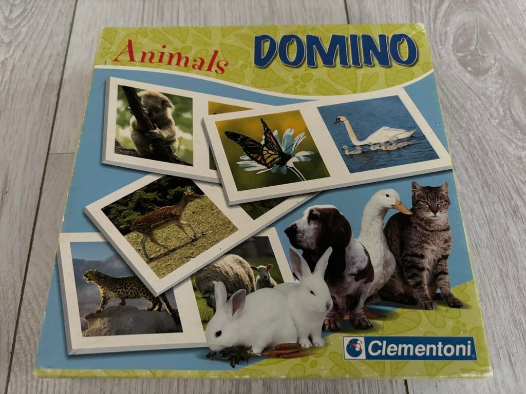 Dieren domino, Ophalen of Verzenden, Zo goed als nieuw