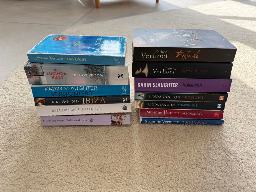 13 prachtige boeken!, Boeken, Thrillers, Ophalen of Verzenden, Zo goed als nieuw