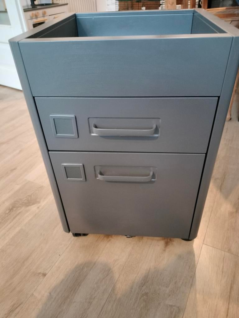 Ladenblok op wielen, Ophalen, Minder dan 50 cm, 1 of 2 laden, Zo goed als nieuw