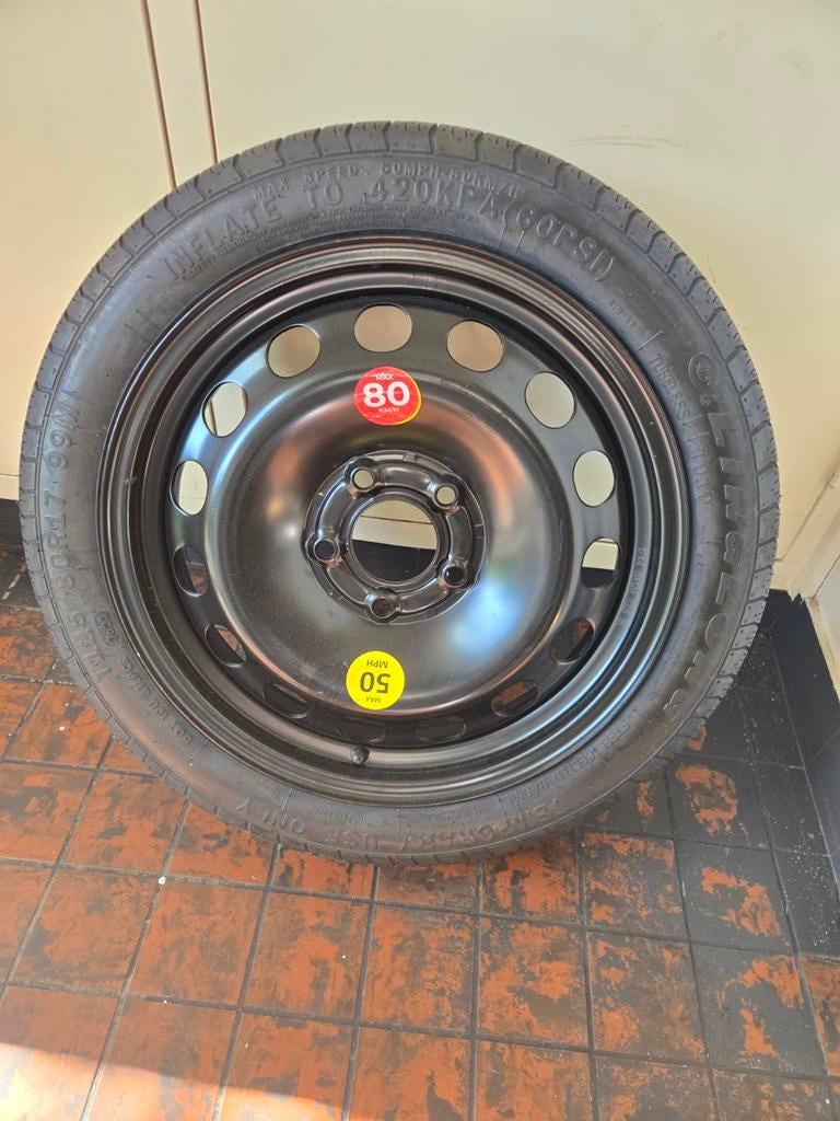 Reservewiel - Compact en ongebruikt, Auto-onderdelen, Banden en Velgen, Banden en Velgen, Nieuw, Overige maten, Ophalen of Verzenden