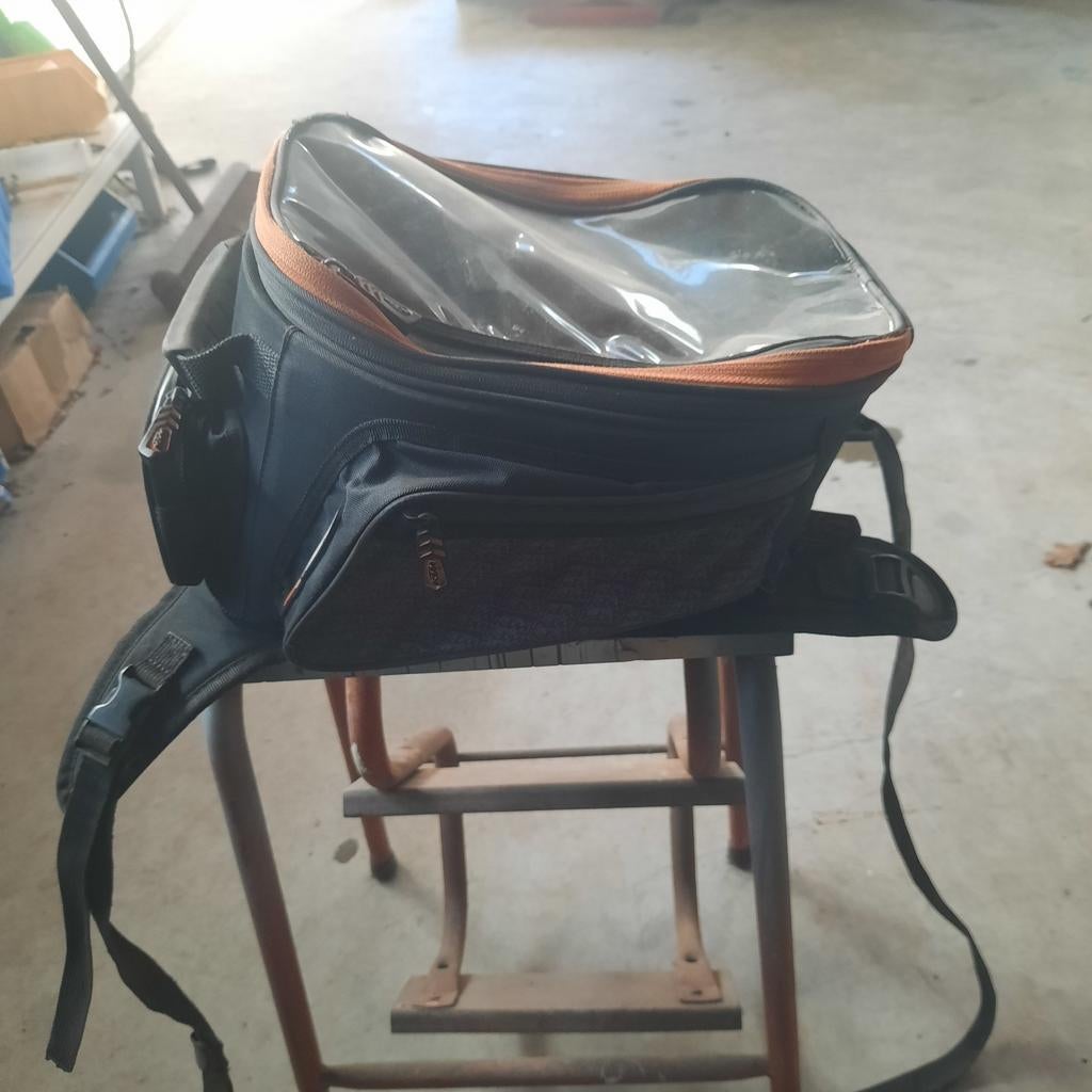 KTM PowerParts Tanktas - Zwart/Oranje, Motoren, Accessoires | Koffers en Tassen, Ophalen of Verzenden, Gebruikt