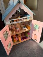 Poppenhuis met toebehoren, Ophalen, Gebruikt, Poppenhuis