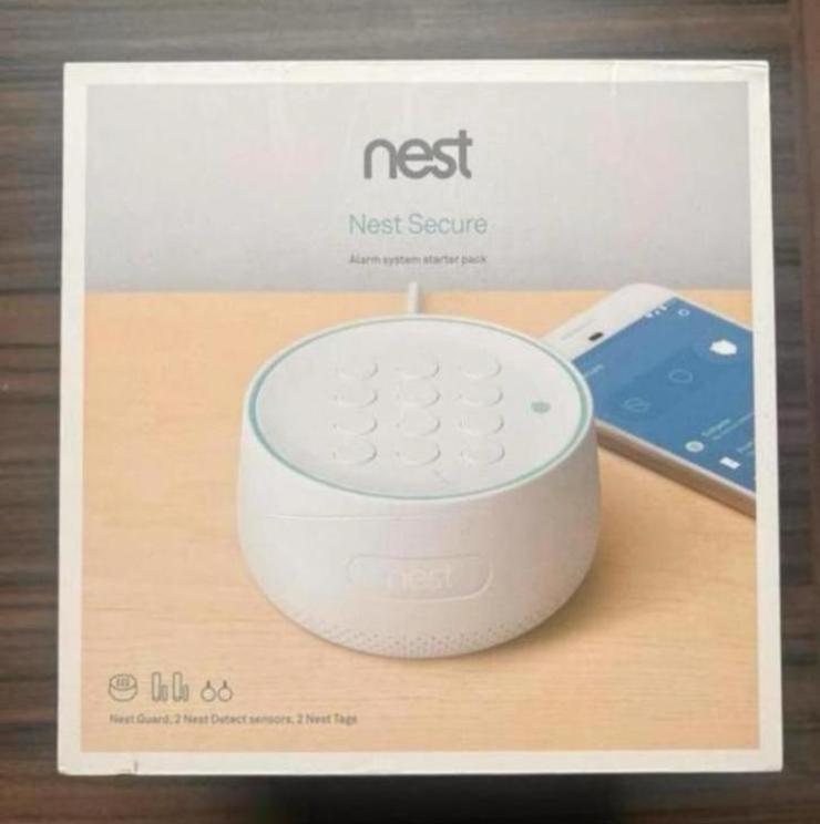 Google Nest Secure alarmsysteem, Doe-het-zelf en Verbouw, Alarmsystemen, Ophalen of Verzenden, Zo goed als nieuw, Detector, Sensor of Melder