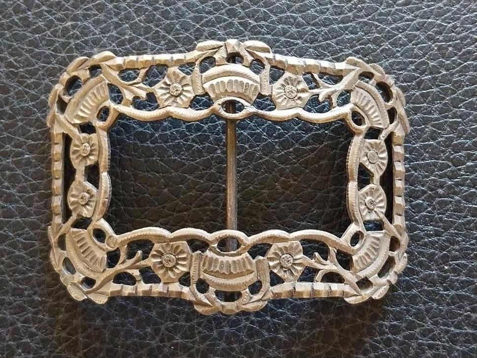 Gesp zilver antiek 50 gr, Antiek en Kunst, Antiek | Goud en Zilver, Ophalen of Verzenden, Zilver