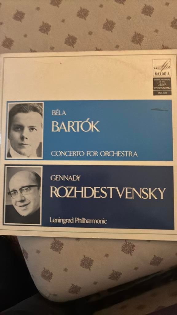 Bartók: Concerto for Orchestra - Rozhdestvensky  - LP, Cd's en Dvd's, Vinyl | Klassiek, Gebruikt, Modernisme tot heden, Ophalen of Verzenden