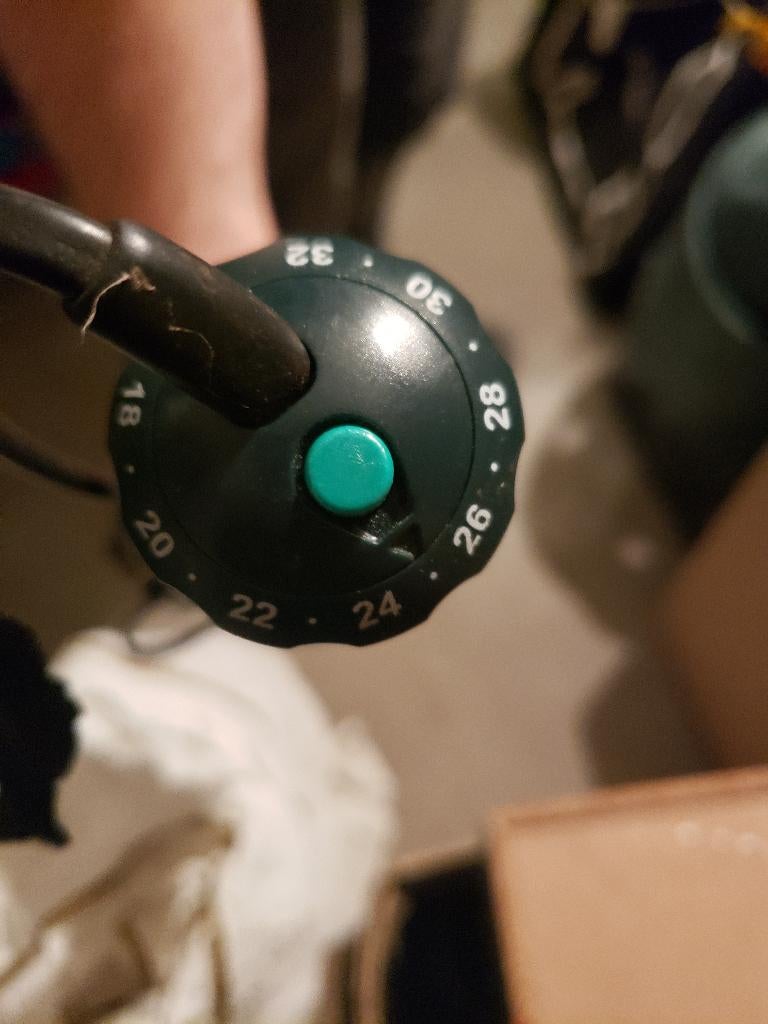 Verwarmings termostaat aquarium, Dieren en Toebehoren, Vissen | Aquaria en Toebehoren, Ophalen, Gebruikt