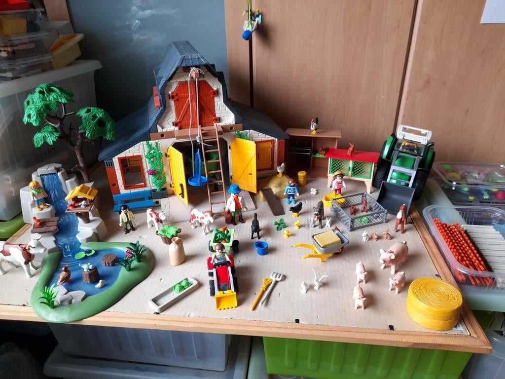 Playmobil boerderij 3072, Ophalen of Verzenden, Zo goed als nieuw, Complete set