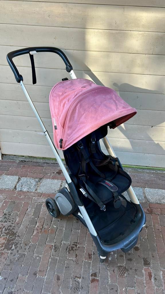 Bugaboo Ant buggy, roze bekleding met extra grijze set, Ophalen, Gebruikt, Overige merken