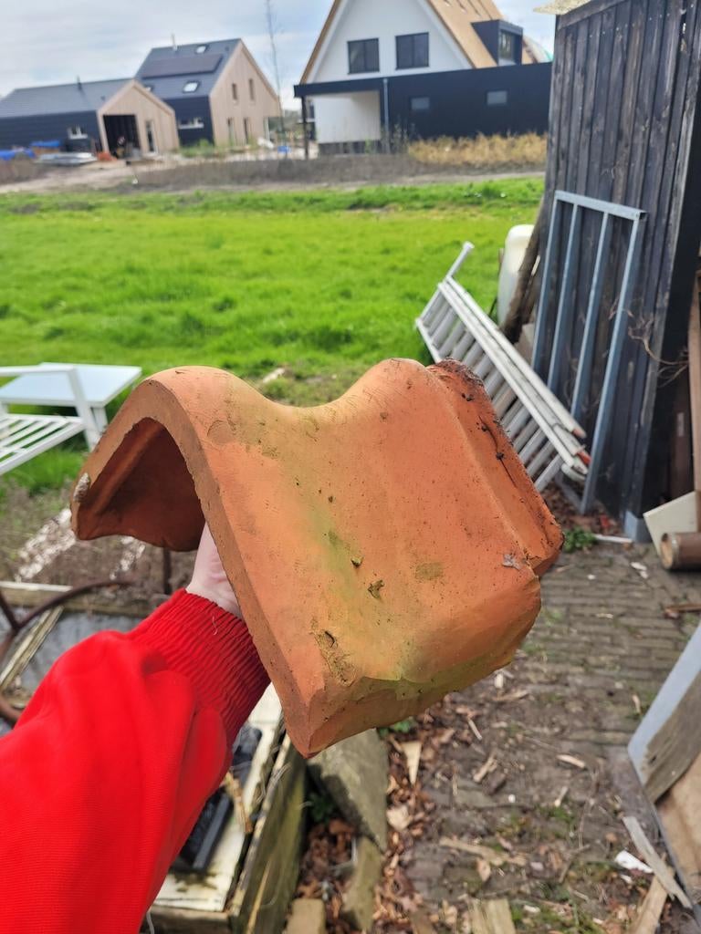 nokpannen, Doe-het-zelf en Verbouw, Dakpannen en Dakbedekking, Ophalen of Verzenden, Steen of Klei, 15 m² of meer, Dakpannen