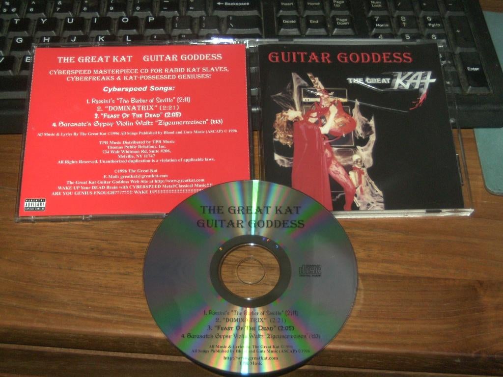 The Great Kat – Guitar Goddess, Ophalen of Verzenden, Zo goed als nieuw