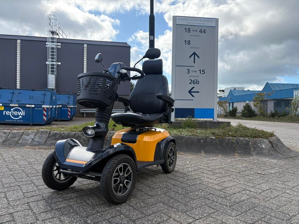 Life & Mobility Presto Scootmobiel Gratis thuisbezorgd, Diversen, Brommobielen en Scootmobielen, Zo goed als nieuw, 46 km of meer