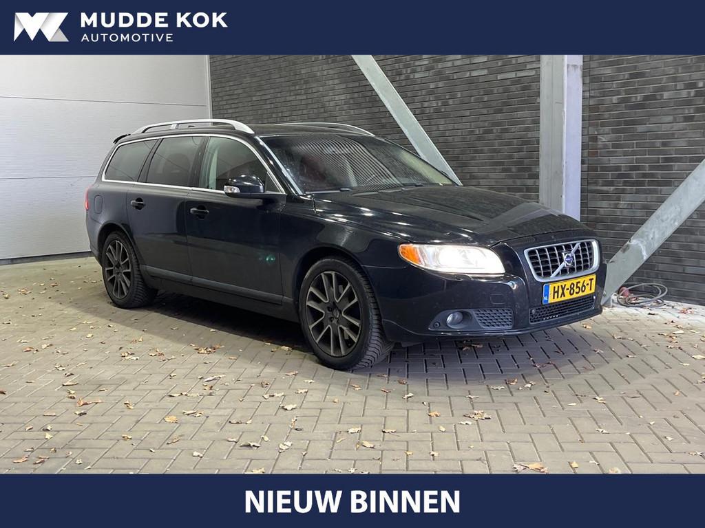 Volvo V70 2.4 D5 Summum | Trekhaak | Leder | Stoelverwarming, Auto's, Volvo, Bedrijf, Te koop, V70, ABS, Airbags, Airconditioning