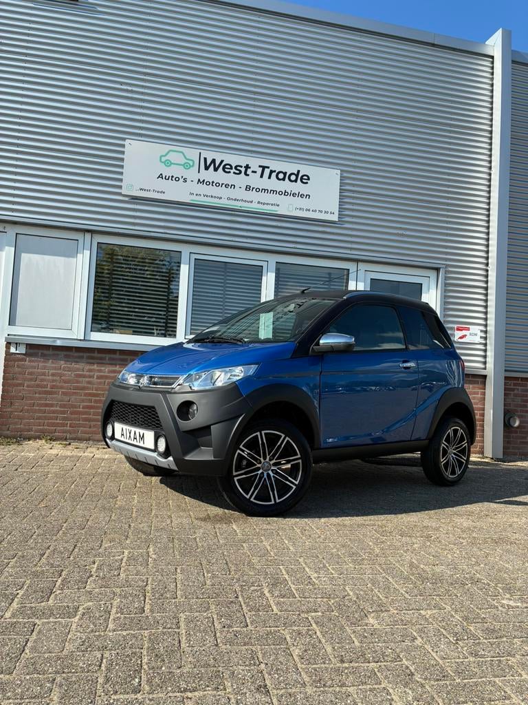 Aixam Crossover Premium 2018 – Topstaat | Slechts 28.389 km, Zo goed als nieuw, 16 km/u of meer, 46 km of meer, Ophalen