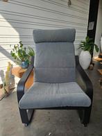 IKEA Poäng fauteuil grijs kussen, Huis en Inrichting, Ophalen