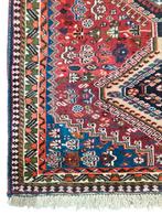 Handgeknoopt Perzisch wol Yalameh tapijt nomad 104x151cm, 100 tot 150 cm, Ophalen of Verzenden, Zo goed als nieuw, Onbekend