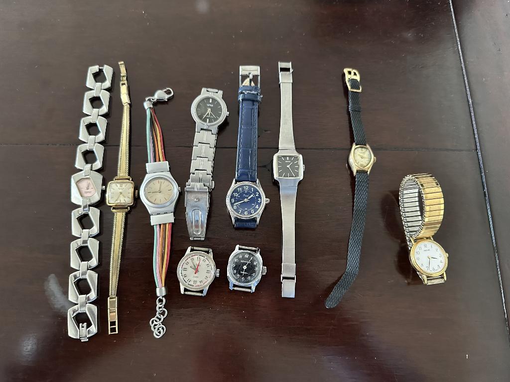 VINTAGE DAMES HORLOGES, Sieraden, Tassen en Uiterlijk, Horloges | Dames, Ophalen of Verzenden, Staal, Overige merken