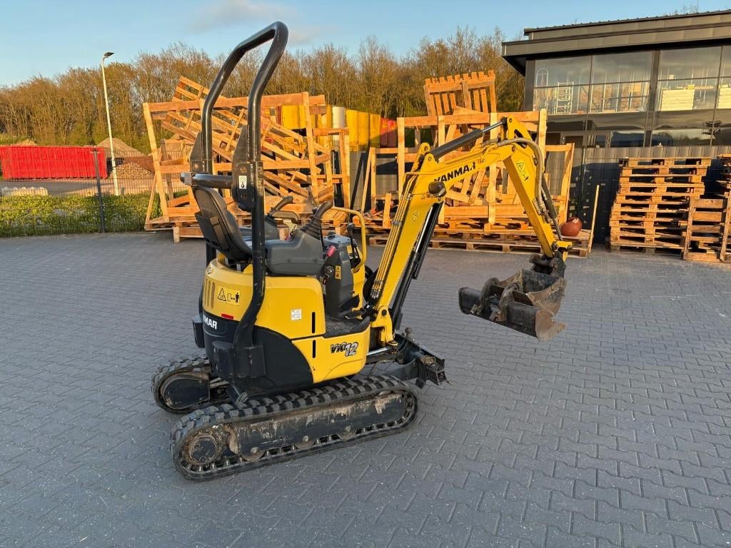 minigraver, Ophalen, Graafmachine