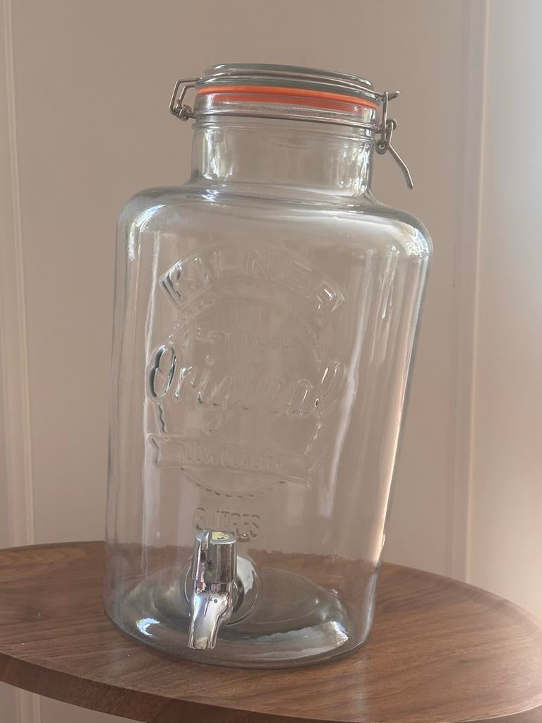 Kilner Original drankdispenser 8 litre, Ophalen, Overige merken, Glas, Overige typen