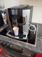 Jura E8 dark inox groot onderhoud gehad met nieuwe maalsteen, Refurbished, Ophalen of Verzenden, Afneembaar waterreservoir, Gemalen koffie