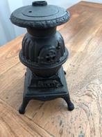 Gietijzeren Mini Kachel H20 x B13 x L13, Huis en Inrichting, Kachels, Gebruikt, Ophalen of Verzenden, Vrijstaand, Overige soorten