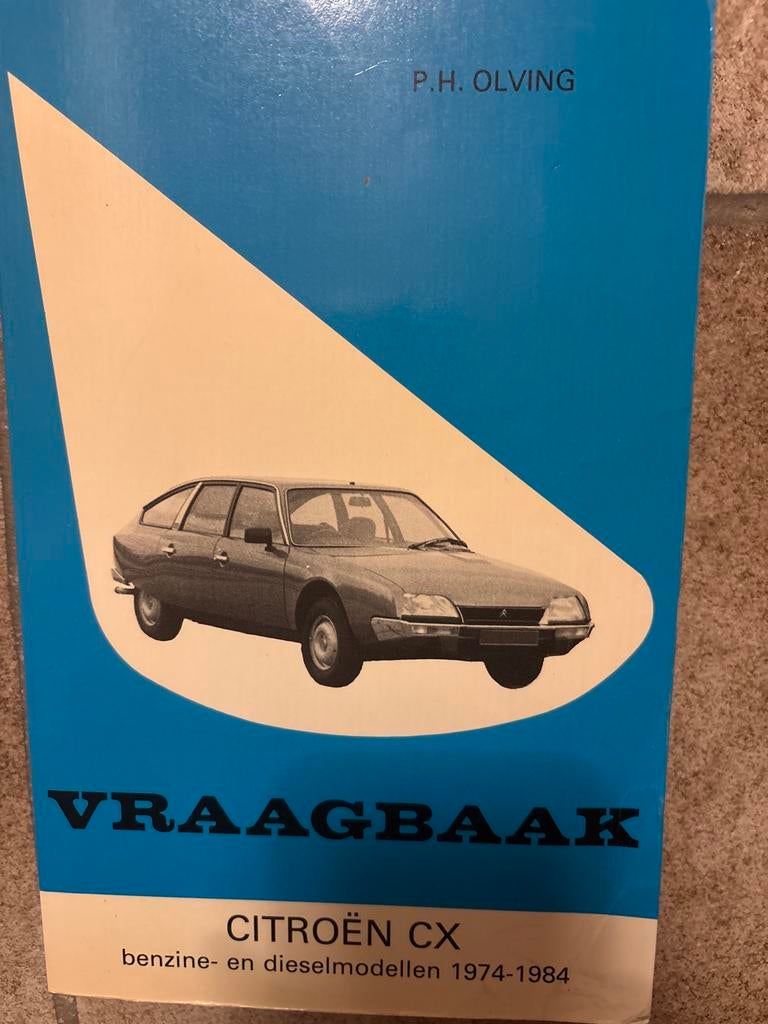 Vraagbaak Citroën CX Benzine- en Dieselmodellen 1974-1984, Boeken, Auto's | Boeken, Ophalen of Verzenden, Gelezen, Citroën