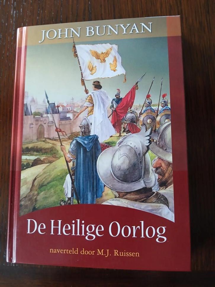 WD015 De Heilige Oorlog - John Bunyan, Boeken, Godsdienst en Theologie, Zo goed als nieuw, Christendom | Katholiek, Christendom | Protestants