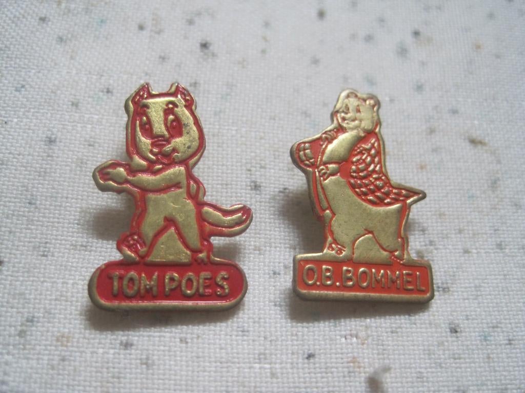 speldjes tom poes en ob bommel 3 kleuren, Verzamelen, Ophalen of Verzenden, Gebruikt, Sport