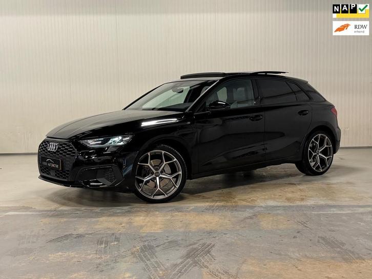 Audi A3 Sportback 40 TFSI e Edition | PANO | S-LINE | KUIPST, Auto's, Audi, Bedrijf, Te koop, A3, ABS, Airbags, Airconditioning