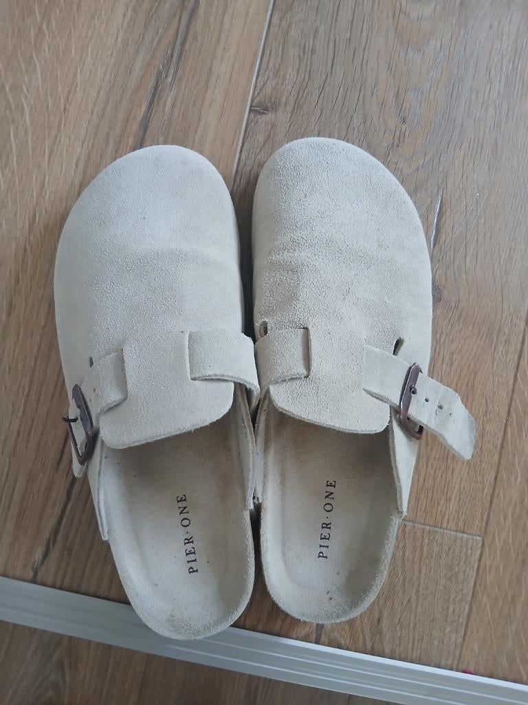 Zalando Pier One muiltjes maat 39, Kleding | Dames, Schoenen, Ophalen, Beige, Sandalen of Muiltjes, Gedragen