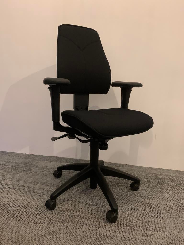 Kinnarps 6000 Freefloat ARBO Bureaustoel, Ophalen, Zo goed als nieuw, Zwart