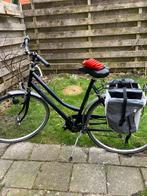 Nette Dames Hybride Fiets Shimano – Incl. Fietstassen & Slot, Ophalen, Gebruikt, Overige merken, Versnellingen