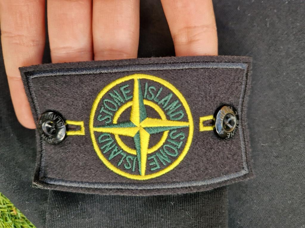 Stone island zwart long sleeve trui, Ophalen