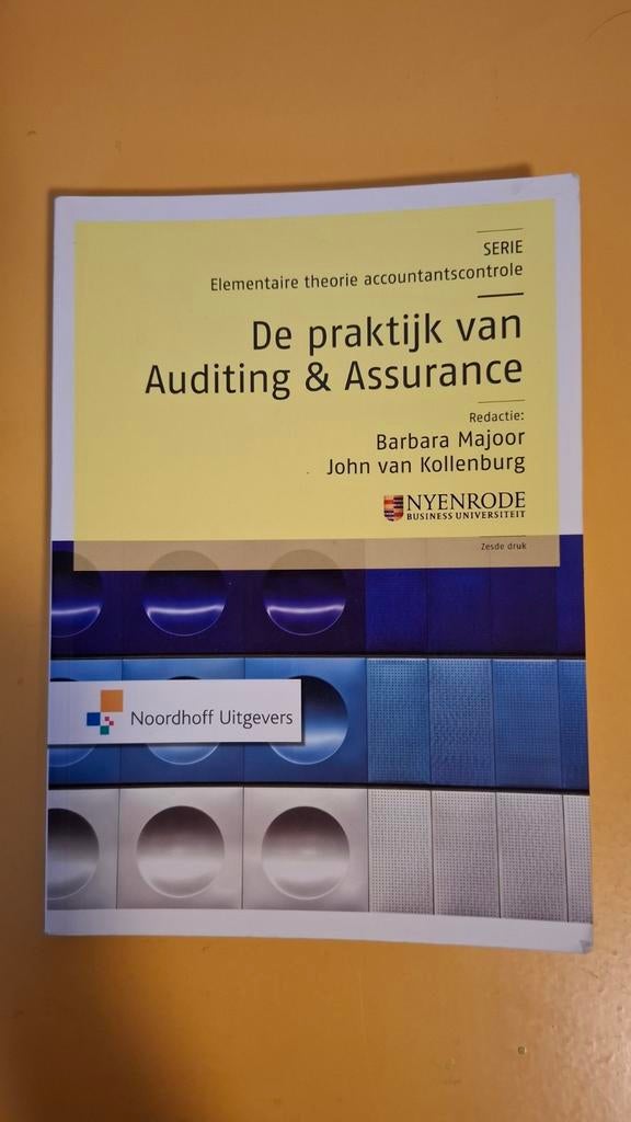 De praktijk van auditing & assurance, Ophalen of Verzenden, Zo goed als nieuw, D. Marinus; W.F. Merkus; A. van de Berg; Th. Heideman